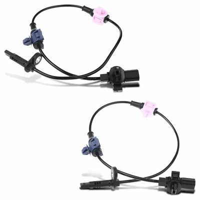2 Pcs Rear ABS Wheel Speed Sensor