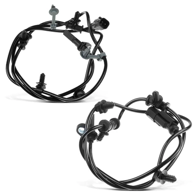 2 Pcs Rear ABS Wheel Speed Sensor