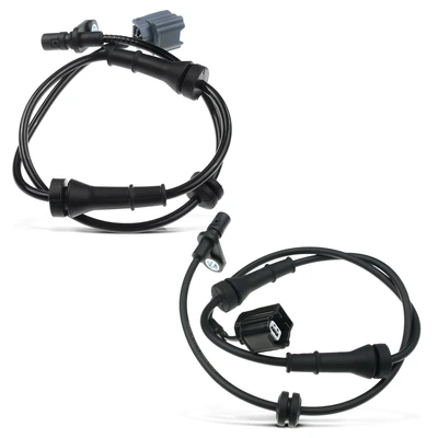 2 Pcs Rear ABS Wheel Speed Sensor