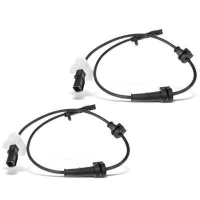 2 Pcs Rear ABS Wheel Speed Sensor
