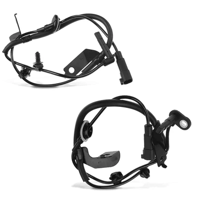 2 Pcs Front ABS Wheel Speed Sensor