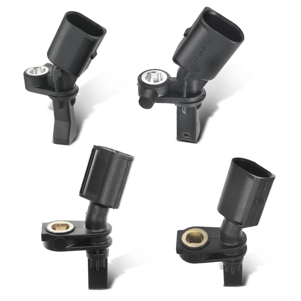 4 Pcs Front & Rear ABS Wheel Speed Sensor for VW Crossfox Sportvan Lupo Polo 1.6L
