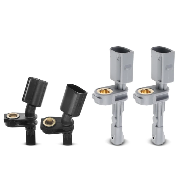 4 Pcs Front & Rear ABS Wheel Speed Sensor for Audi A3 Volkswagen Golf GTI Jetta