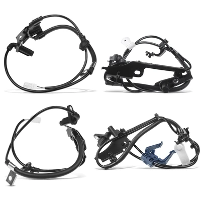 4 Pcs Front & Rear ABS Wheel Speed Sensor