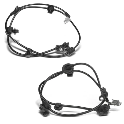 2 Pcs Rear ABS Wheel Speed Sensor