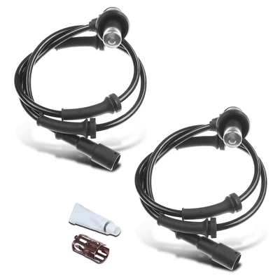 2 Pcs Front ABS Wheel Speed Sensor
