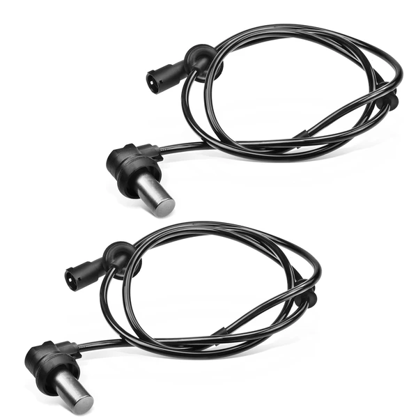 2 Pcs Rear ABS Wheel Speed Sensor for Audi 100 1992-1994 A6 1995-1997