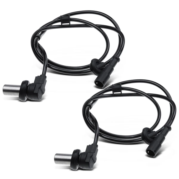 2 Pcs Rear ABS Wheel Speed Sensor for Audi 100 1992-1994 A6 1995-1997