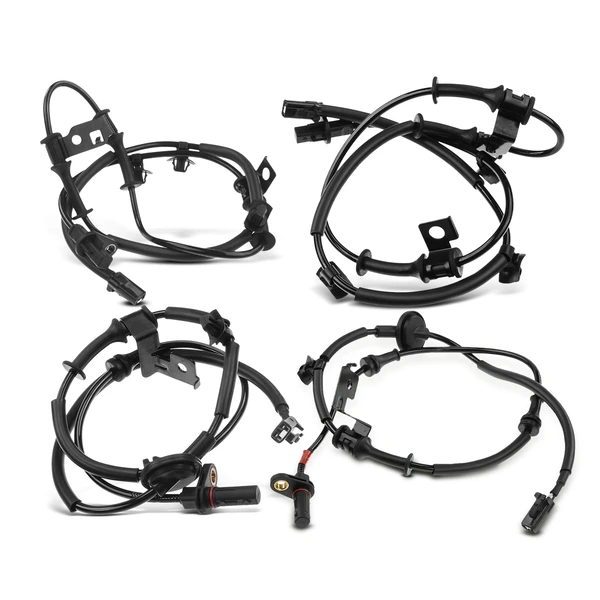 4 Pcs Front & Rear ABS Wheel Speed Sensor for Hyundai Elantra 2012-2013 2015-2016