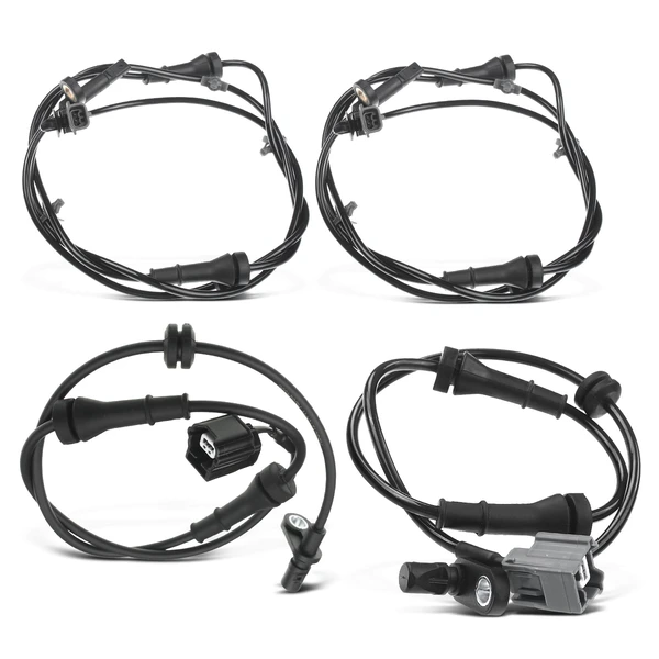 4 Pcs Front & Rear ABS Wheel Speed Sensor for Nissan Sentra 2013-2019 L4 1.6L 1.8L