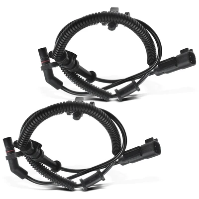 2 Pcs Front ABS Wheel Speed Sensor