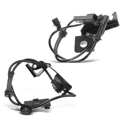 2 Pcs Front ABS Wheel Speed Sensor