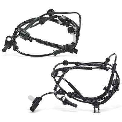 2 Pcs Rear ABS Wheel Speed Sensor