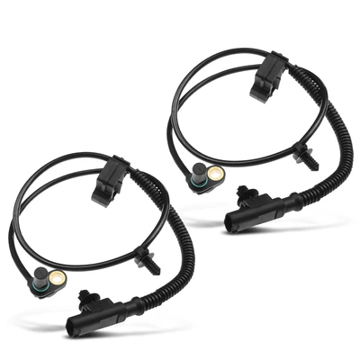 2 Pcs Front ABS Wheel Speed Sensor