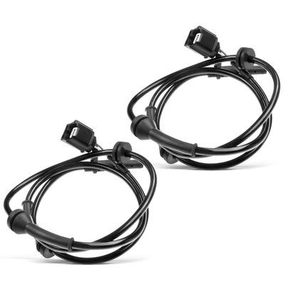 2 Pcs Front ABS Wheel Speed Sensor