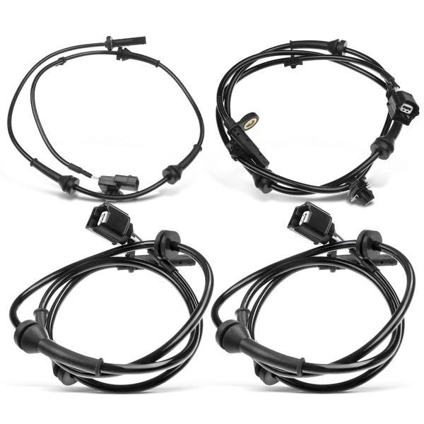 4 Pcs Front & Rear ABS Wheel Speed Sensor for 2014-2019 INFINITI QX60