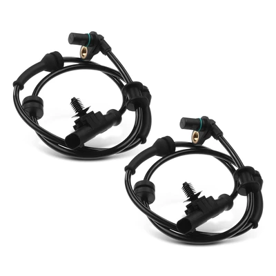 2 Pcs Front ABS Wheel Speed Sensor