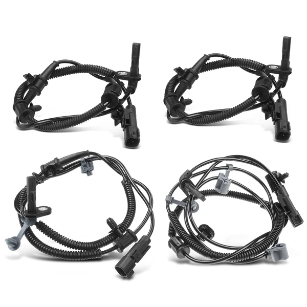 4 Pcs Front & Rear ABS Wheel Speed Sensor for Chevy Impala 2014-2018 2020 Malibu