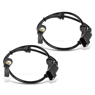 2 Pcs Front ABS Wheel Speed Sensor