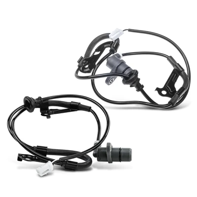 2 Pcs Rear ABS Wheel Speed Sensor