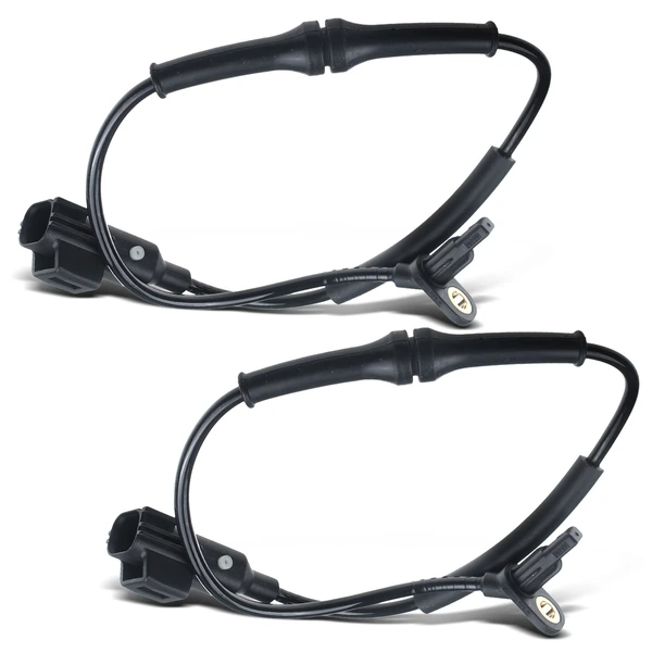 2 Pcs Rear ABS Wheel Speed Sensor for Jaguar XJ XF XK XKR XKR-S