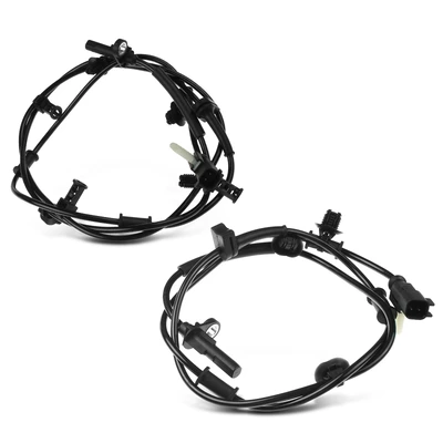 2Pcs Rear ABS Wheel Speed Sensor