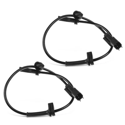 2 Pcs Rear ABS Wheel Speed Sensor