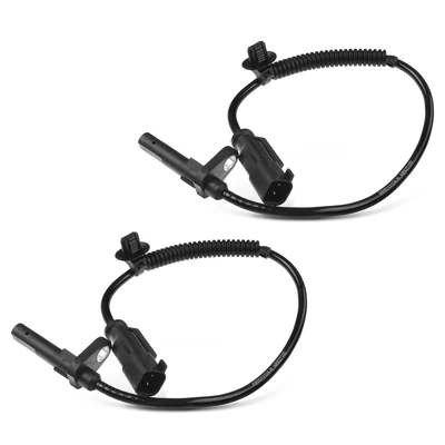 2 Pcs Rear ABS Wheel Speed Sensor