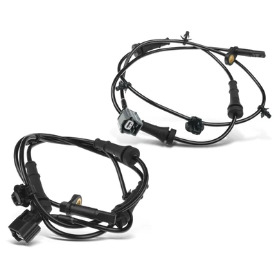 2 Pcs Rear ABS Wheel Speed Sensor