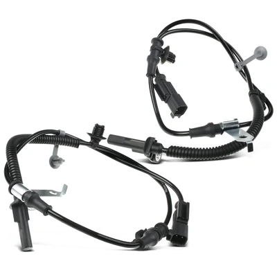 2 Pcs Front ABS Wheel Speed Sensor