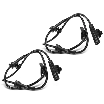 2 Pcs Front ABS Wheel Speed Sensor
