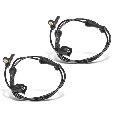 2 Pcs Front ABS Wheel Speed Sensor