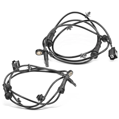 2 Pcs Front ABS Wheel Speed Sensor