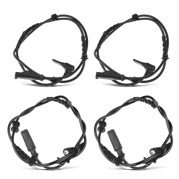 4 Pcs Front & Rear ABS Wheel Speed Sensor for 2014-2017 Ram ProMaster 3500