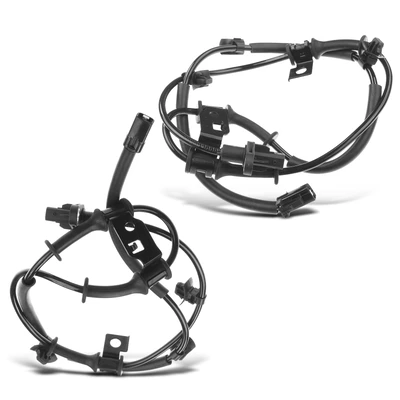 2 Pcs Front ABS Wheel Speed Sensor