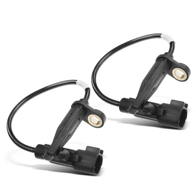 2 Pcs Front ABS Wheel Speed Sensor