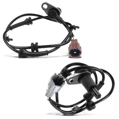 2 Pcs Rear ABS Wheel Speed Sensor