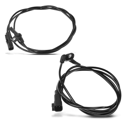 2 Pcs Rear ABS Wheel Speed Sensor