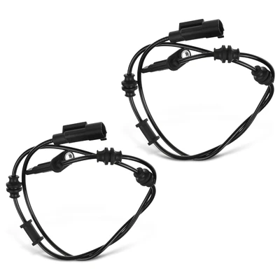 2 Pcs Rear ABS Wheel Speed Sensor