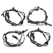 4 Pcs Front & Rear ABS Wheel Speed Sensor