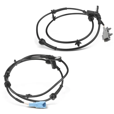 2 Pcs Rear ABS Wheel Speed Sensor