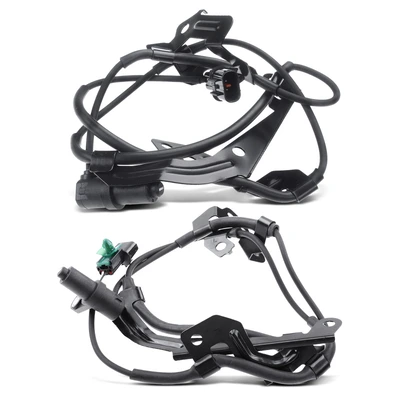 2 Pcs Front ABS Wheel Speed Sensor