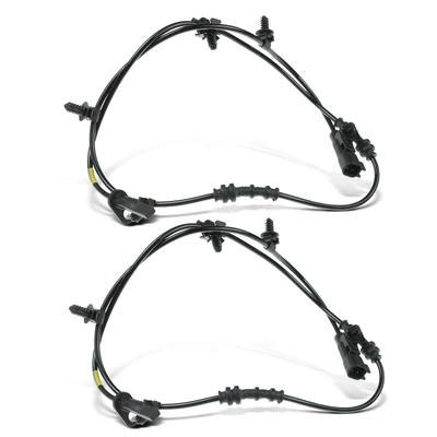2 Pcs Front ABS Wheel Speed Sensor