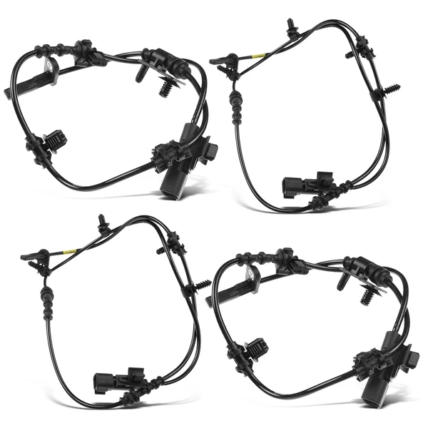 4 Pcs Front & Rear ABS Wheel Speed Sensor for Buick LaCrosse Regal TourX 2018-2019