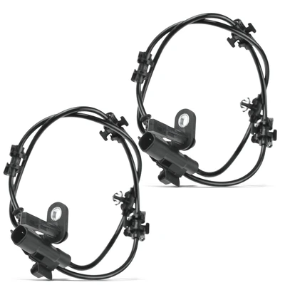 2 Pcs Rear ABS Wheel Speed Sensor