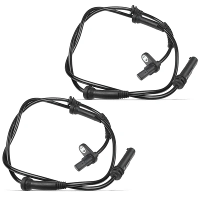 2 Pcs Front ABS Wheel Speed Sensor