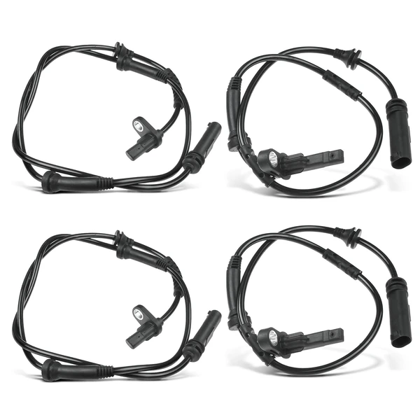 4 Pcs Front & Rear ABS Wheel Speed Sensor for 2013-2017 BMW X3