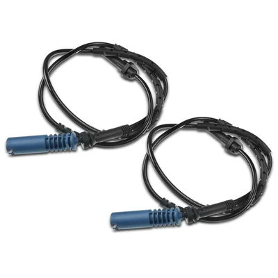 2 Pcs Rear ABS Wheel Speed Sensor