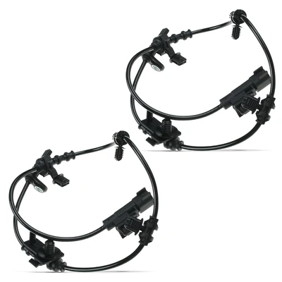 2 Pcs Rear ABS Wheel Speed Sensor