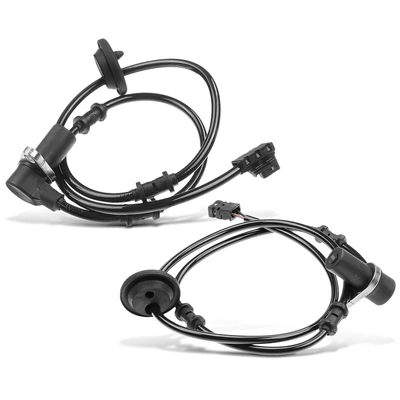 2 Pcs Rear ABS Wheel Speed Sensor